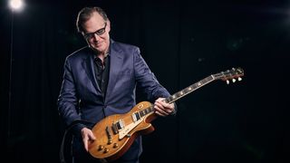 Joe Bonamassa with his Royal Albert Les Paul