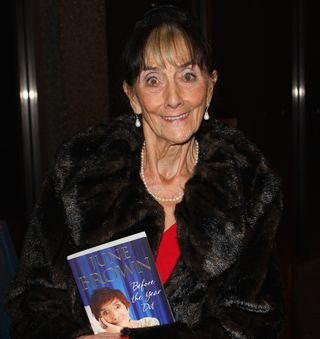 June Brown who plays Dot Cotton in EastEnders