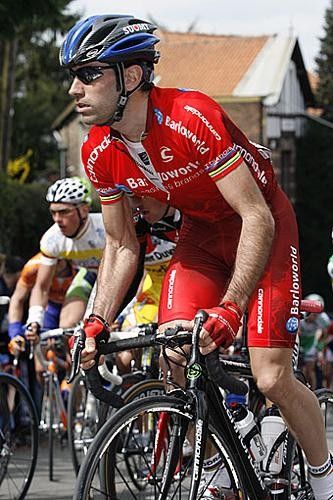 Igor Astarloa (Barloworld) on the Mur de Huy
