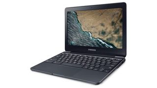 Samsung Chromebook 3 against a white background