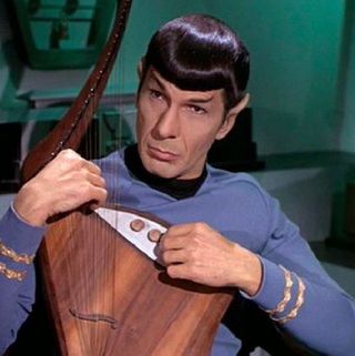 Leonard Nimoy, seen here as the Vulcan "Spock" in the classic science-fiction television series, "Star Trek," passed away on Feb. 27, 2015. 