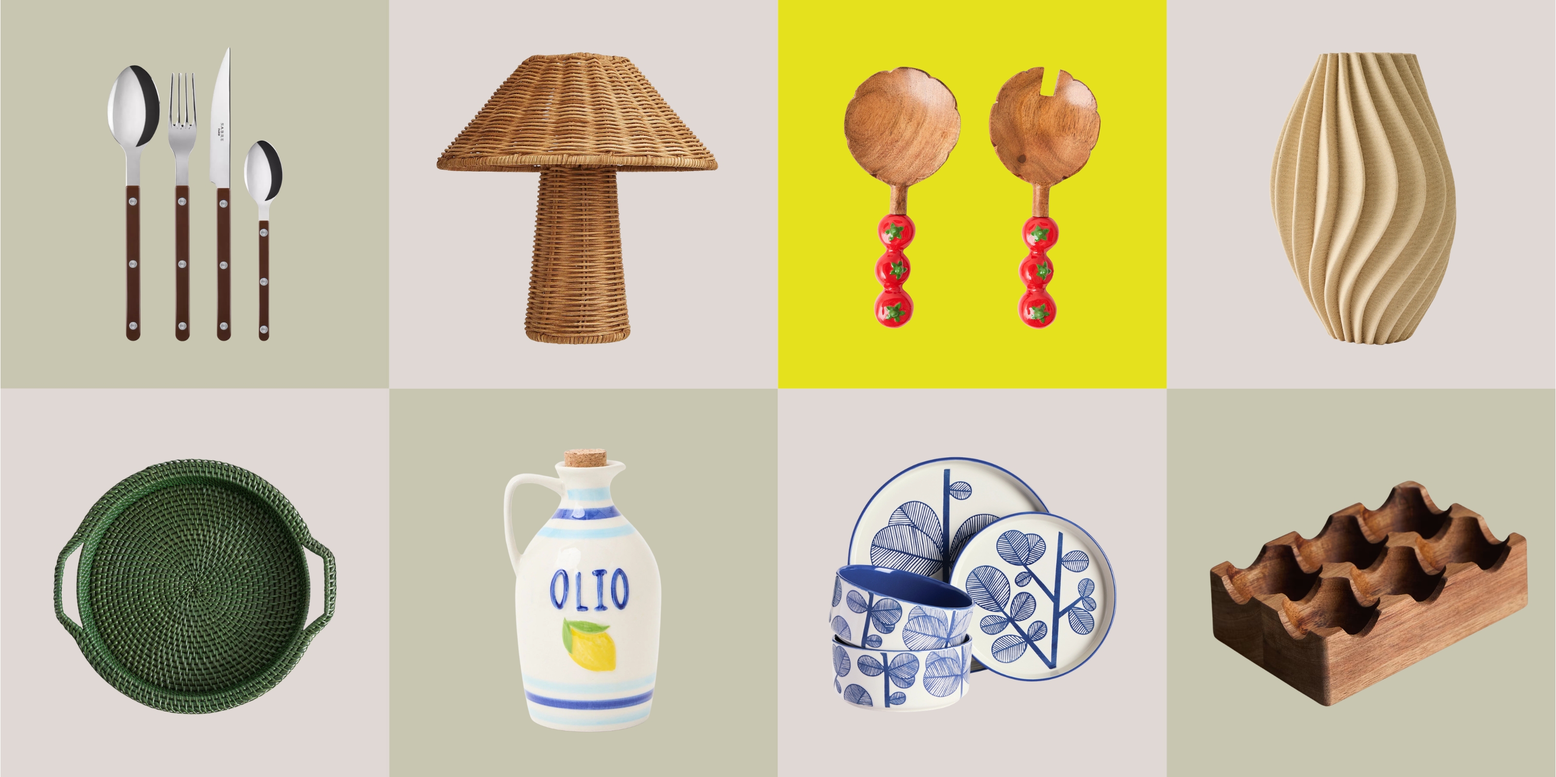 Mediterranean Kitchen Decor Sabre, Dunelm, Oliver Bonas, Tell me More, La Redoute, Habitat, M&amp;S