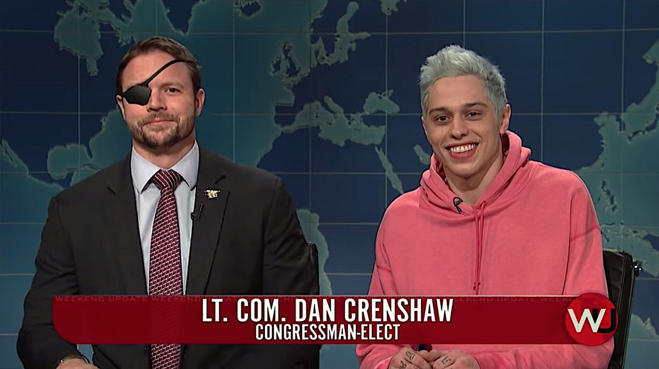 Dan Crenshaw accepts Pete Davidson&amp;#039;s apology