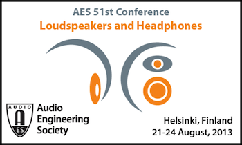 51st International AES Conference to Focus on Loudspeakers and Headphones