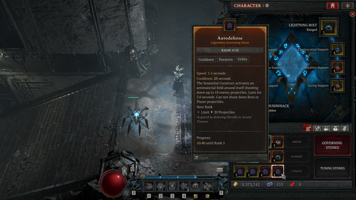 Diablo 4 season 3 tuning stone screenshots