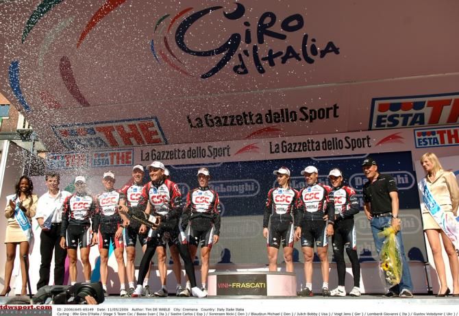 CSC on the podium back in 2006