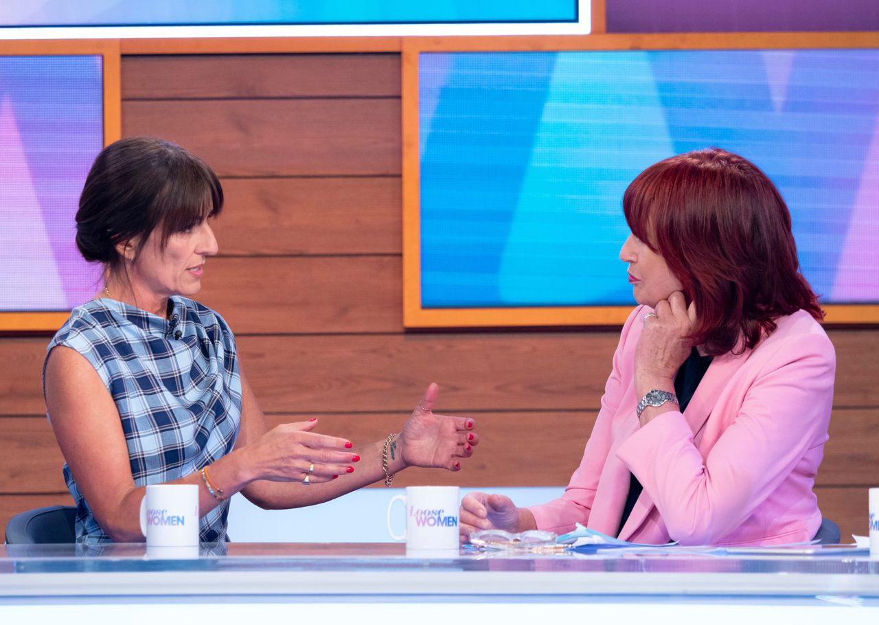 Loose Women Davina Mccall Defends Exercise Routine Against Trolls