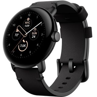 Google Pixel Watch Crafted Leather Band in Obsidian
