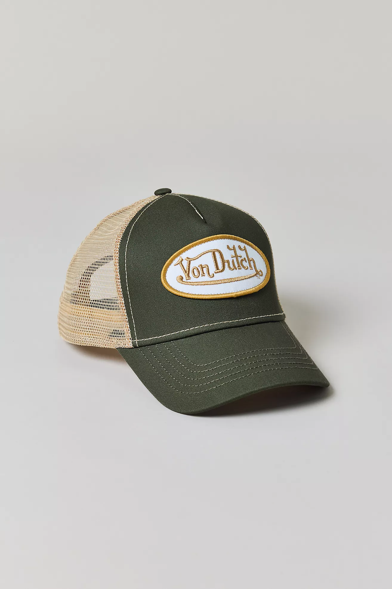 Von Dutch Logo Trucker Hat