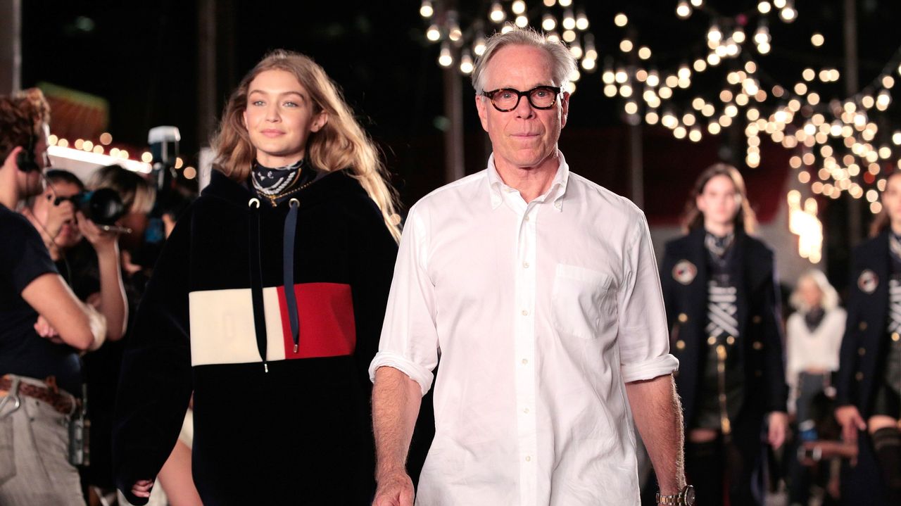 Tommy Hilfiger and Gigi Hadid