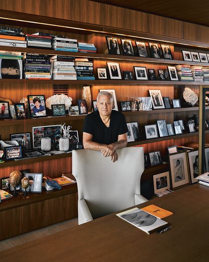 Ian Schrager in his penthouse