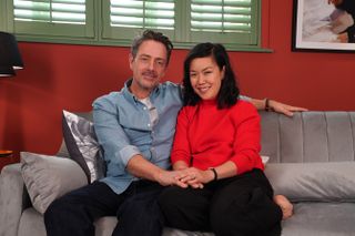 Dave and Honour Chen-Williams in Hollyoaks.
