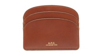 Best designer card holders include: A.P.C Half Moon Leather Card holder