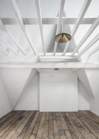 The artists' studio loft