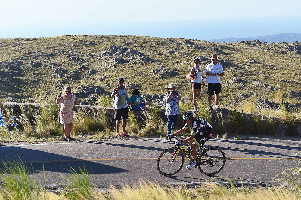 Eduardo Sepulveda (Fortuneo Vital Concept) on his way to winning stage 4.