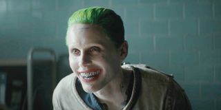 Jared Leto as the Joker in Suicide Squad.