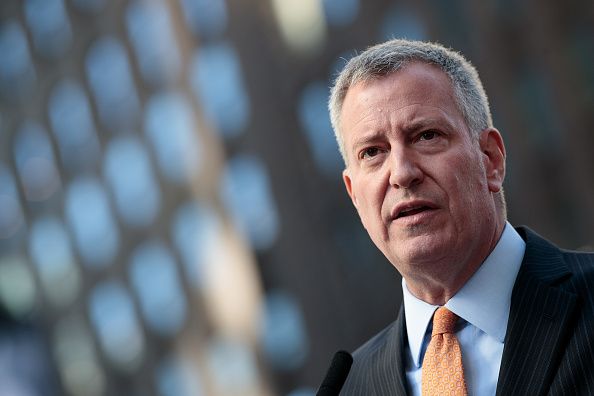 New York City Mayor Bill de Blasio