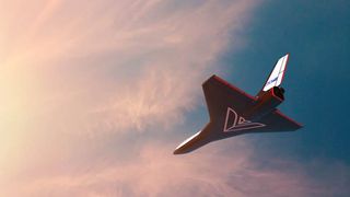 An artist's impression of Dawn Aerospace's Mk-II Aurora space plane.