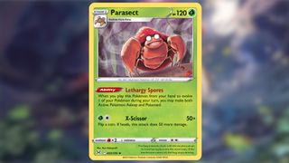 Pokemon Trading Card Game: Sword & Shield - Lost Origin Parasect card