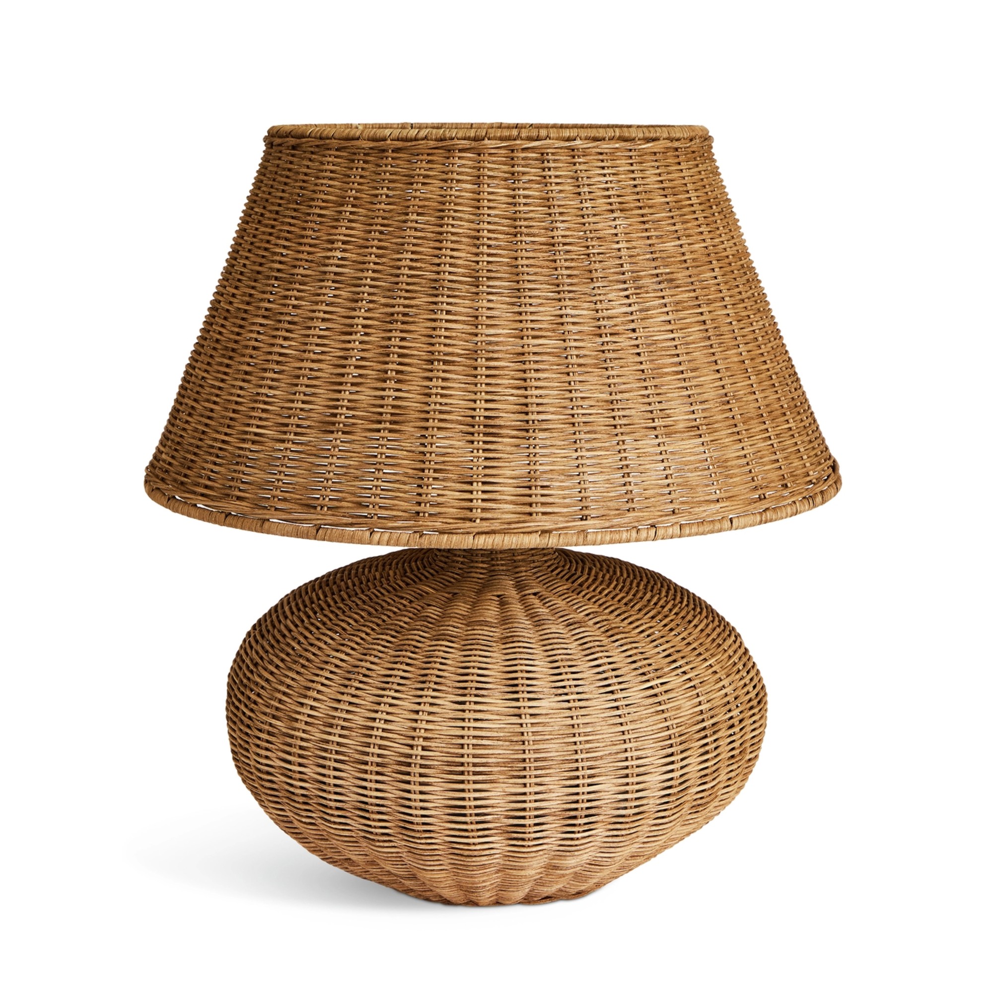 Habitat XL Wicker Table Lamp - Natural