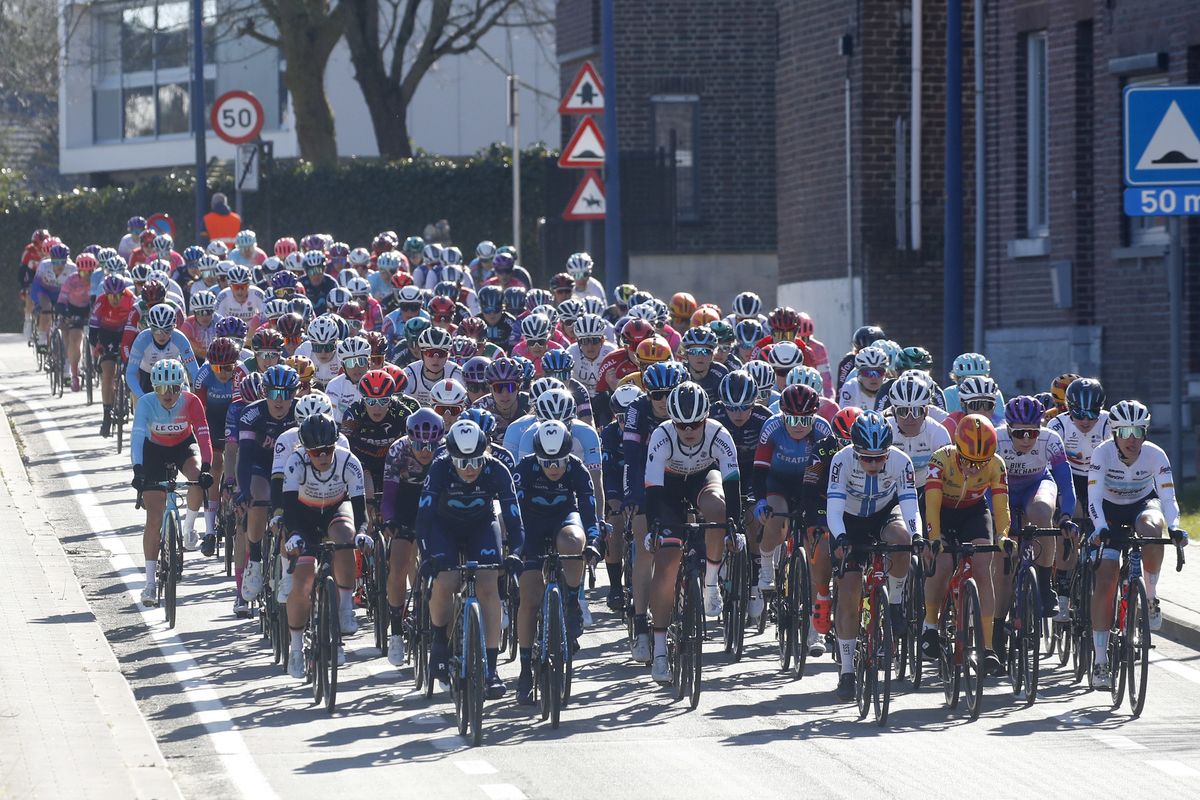 Omloop van het Hageland 2022 - 11th Edition - Tienen - Tielt Winge 128,2 km - 27/02/2022 - Peloton - photo Gomez/SprintCyclingAgency&Acirc;&copy;2022