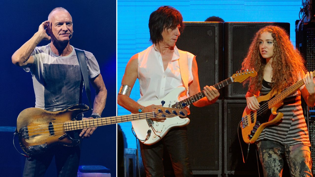 Sting performs onstage during a concert at Eventim Apollo on October 26, 2025 in London, England. Guitarist Jeff Beck (L) and bassist Tal Wilkenfeld perform with Steven Tyler at the iHeartRadio Music Festival at the MGM Grand Garden Arena September 24, 2011 in Las Vegas, Nevada.