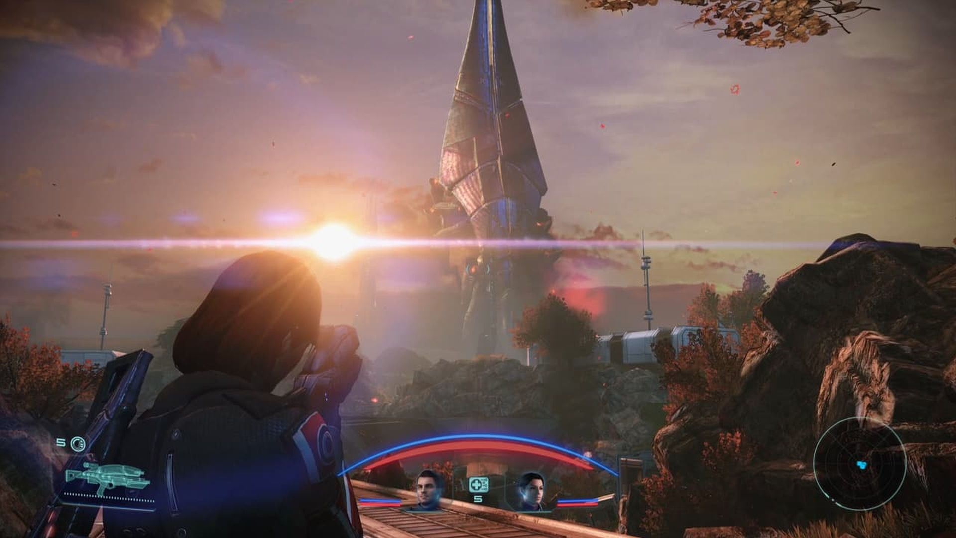 Mass Effect Lens Flare