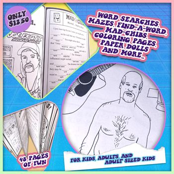 Chibson USA activity book