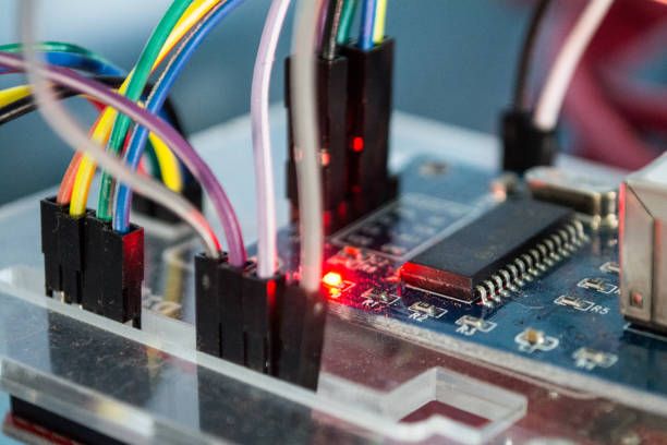 Arduino Circuit Board - stock photo