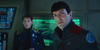 Zachary Quinto as Spock in Star Trek Beyond