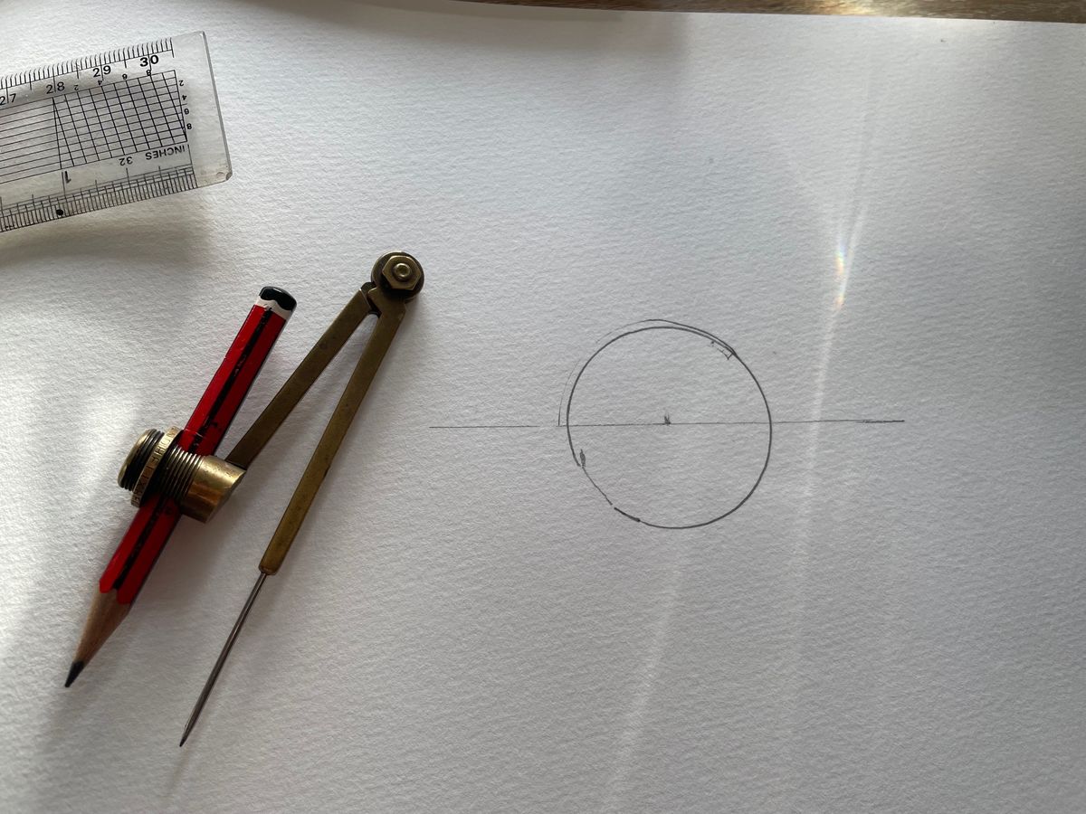 drawing of circles