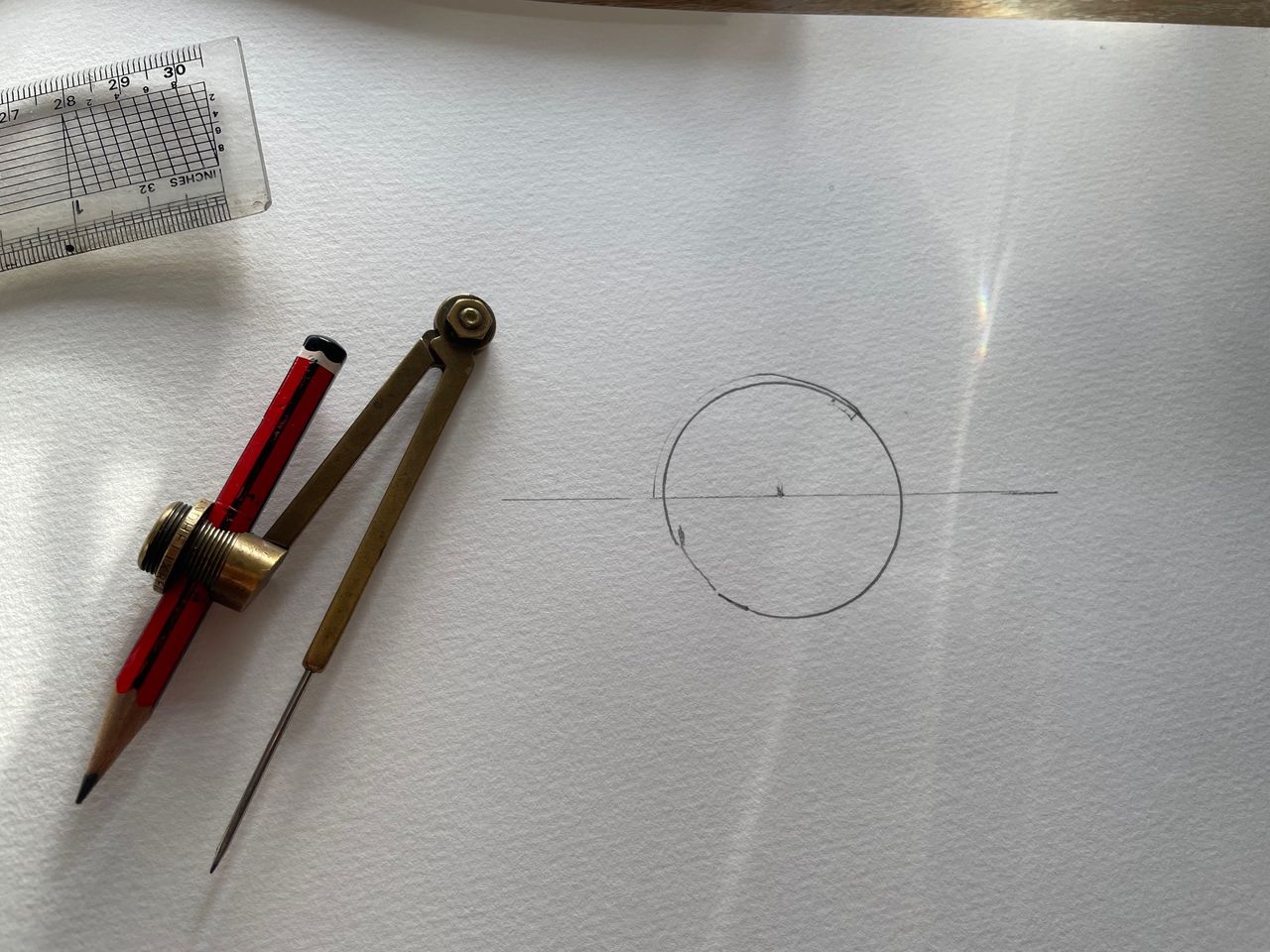 drawing of circles