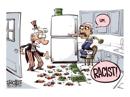 Holder throws the race card