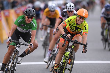 Chloe Hosking wins stage 2 at the Ladies Tour of Norway