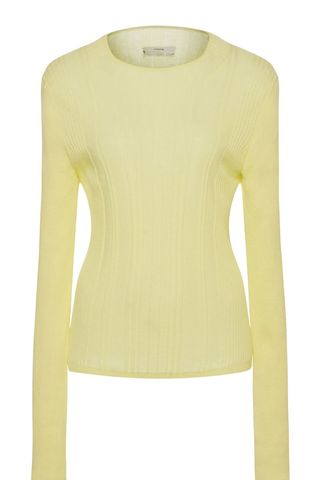 Variegated Ribbed Cotton Top