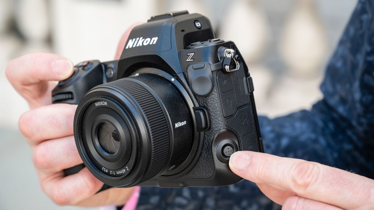Nikon Z8 being reviewed by Adam Waring, editor of N-Photo magazine