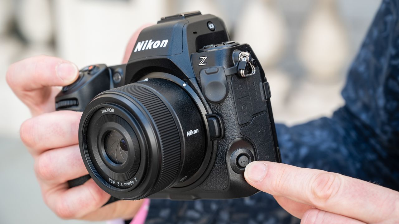 Nikon Z8 being reviewed by Adam Waring, editor of N-Photo magazine