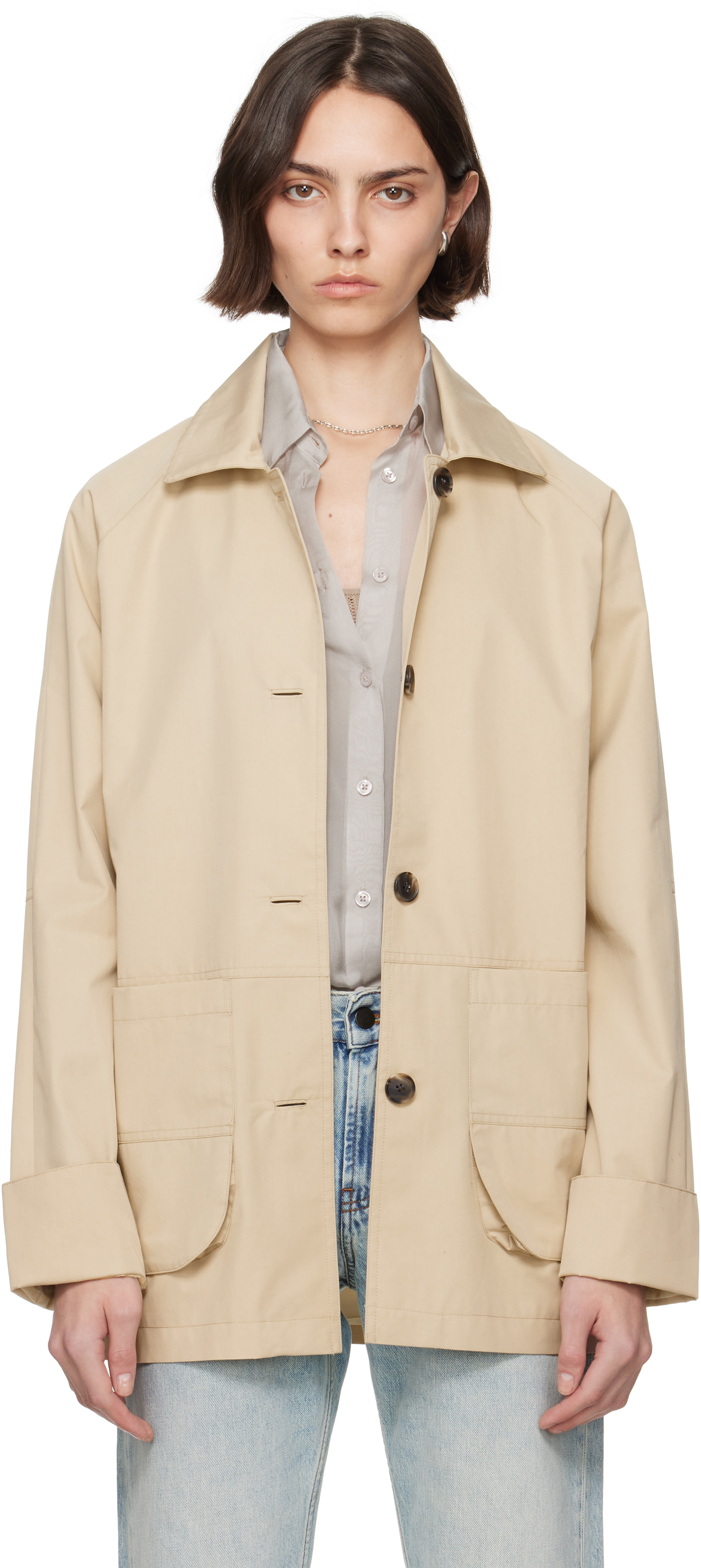Kallmeyer, Beige Lottie Field Jacket