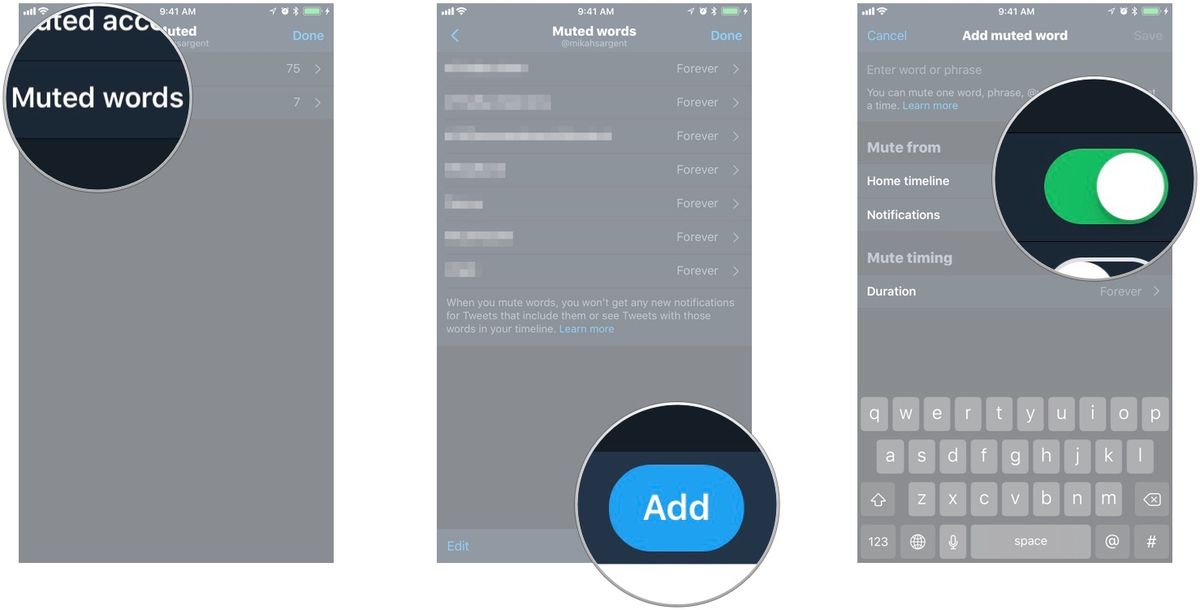 How to mute keywords and filter out "eggs" on Twitter iMore