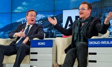 David Cameron and Bono