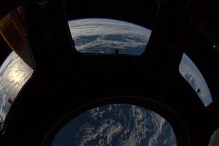 Earth is Round from the ISS