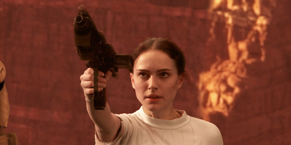 Padme in the battle of Genosis