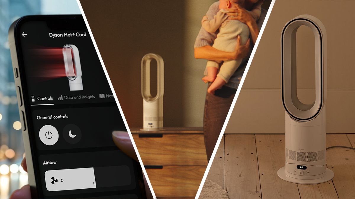 Dyson's new smart fan heater looks so cosy, I'm almost excited for the cold weather to arrive