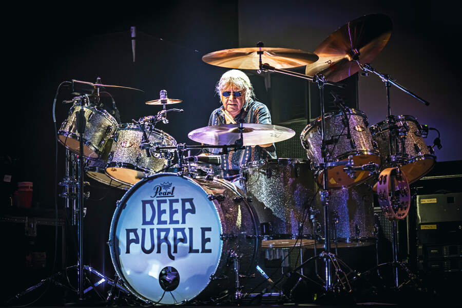 Ian Paice onstage