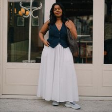 An image of @styleidealist wearing a best waistcoat.