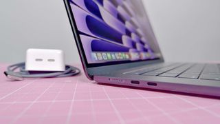 2023 MacBook Air 15-inch M2 shown open on a surface