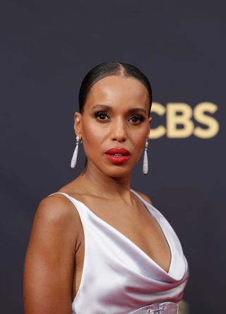 Kerry Washington attending the Emmy Awards in Los Angeles, California