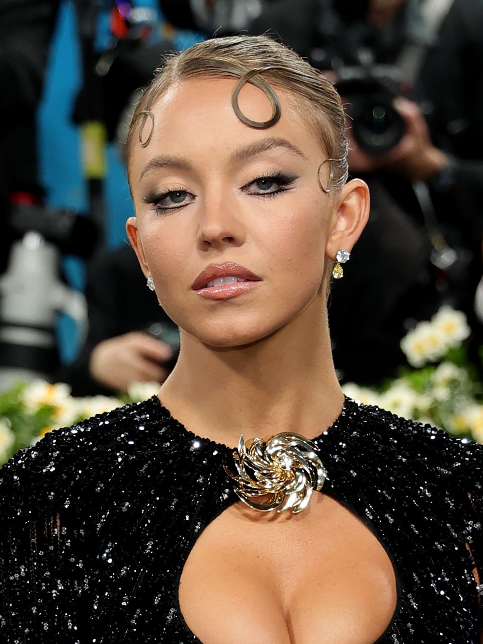Sydney Sweeney attending the Met Gala 2025