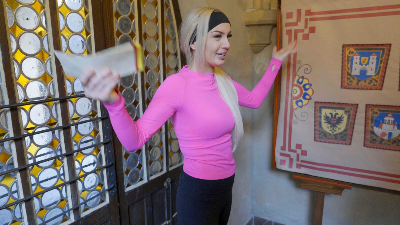 Lexi Murray during the detour challenge