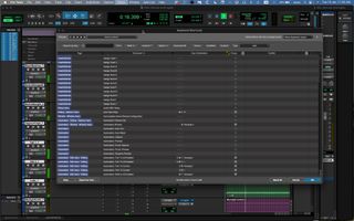 Avid Pro Tools audio editor in action